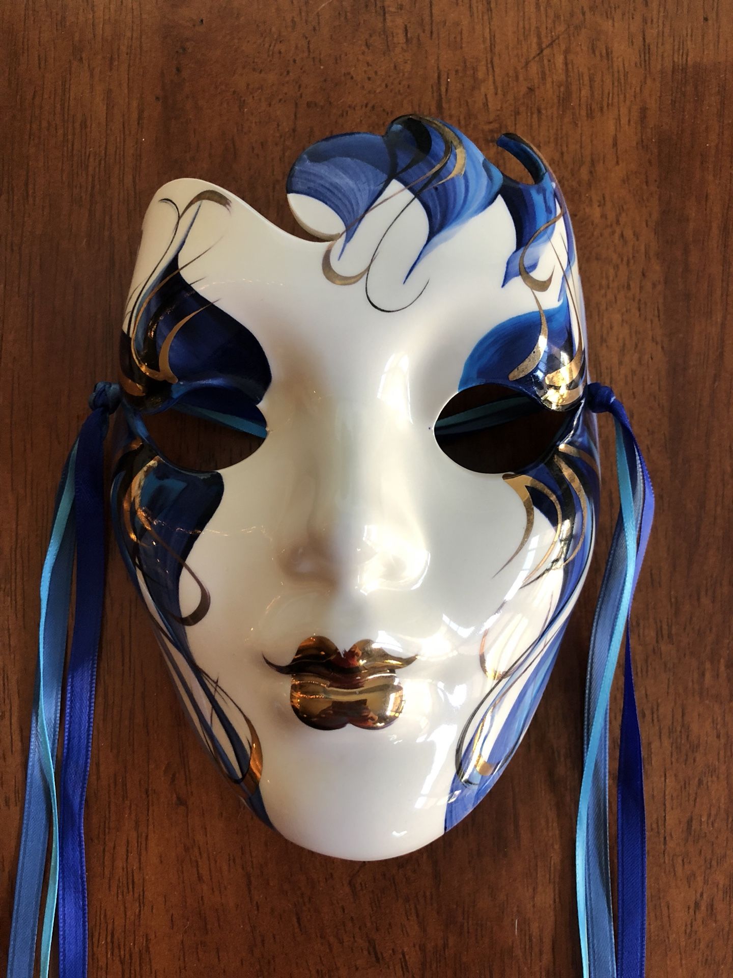 Porcelain mask from New Orleans