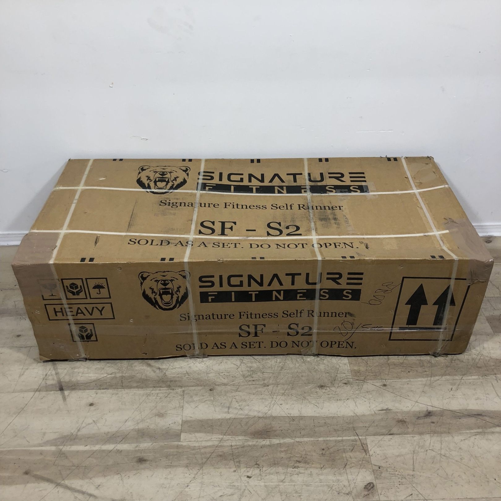 Signature Fitness SF-S2 Motorless Curved Treadmill