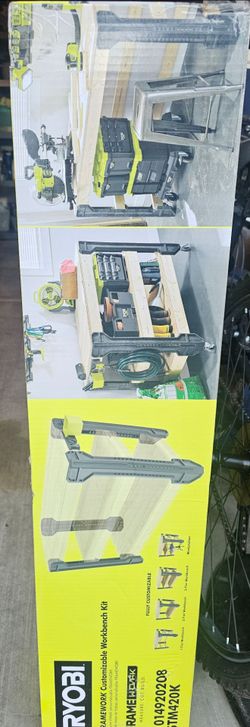 Ryobi Framework Customizable Workbench Kit
