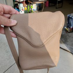 All Leather Crossbody Bag, Like New