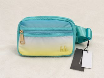 HH Belt Bag Fanny Pack Teal Yellow Ombre