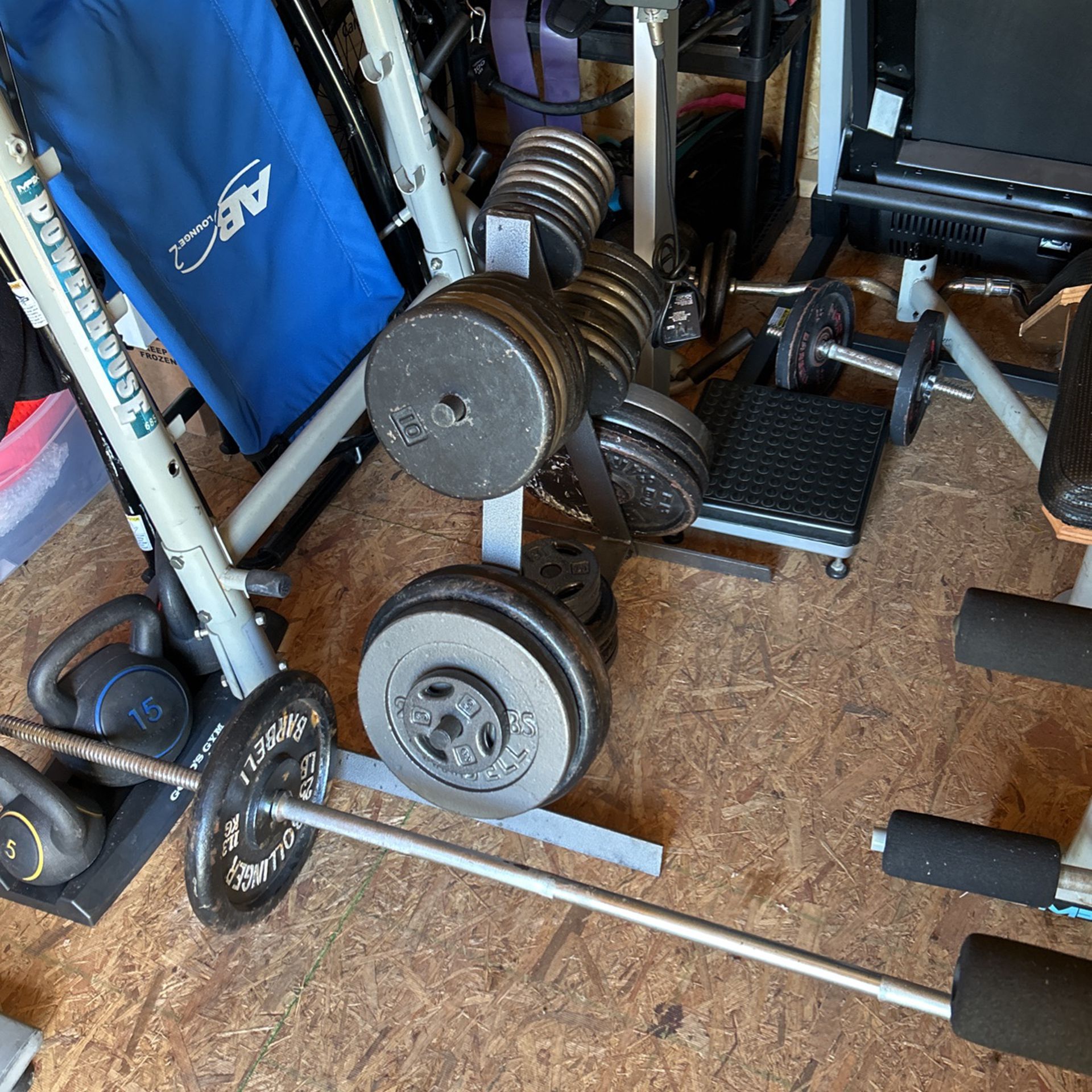 Work Out Equipment  Home Gym