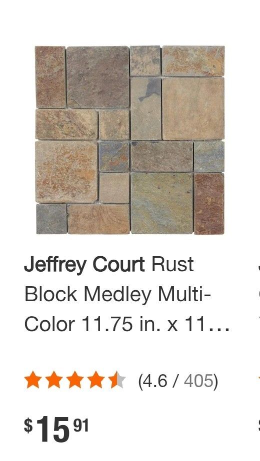 (43) Pieces Jeffrey Court Rust Block Medley
