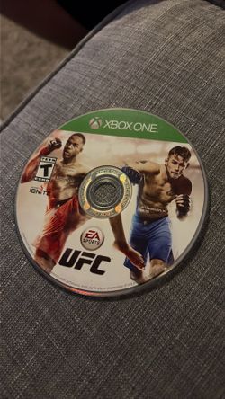 UFC game disc no case