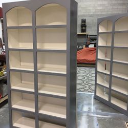 Custom bookshelves