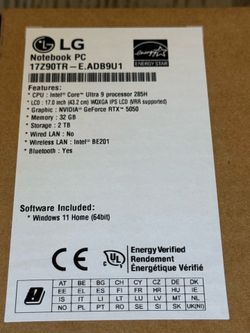 LG gram Pro 17 Inch