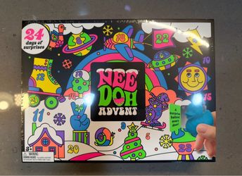 NeeDoh Christmas Advent Calendar 2026 24 Days Squishies NEW Sealed