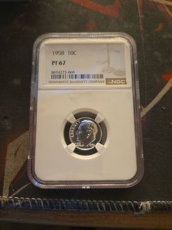 Proof 67 Roosevelt silver dime^