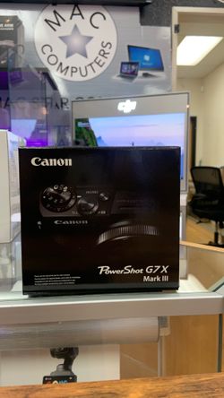 Canon Powershot G7X mark iii