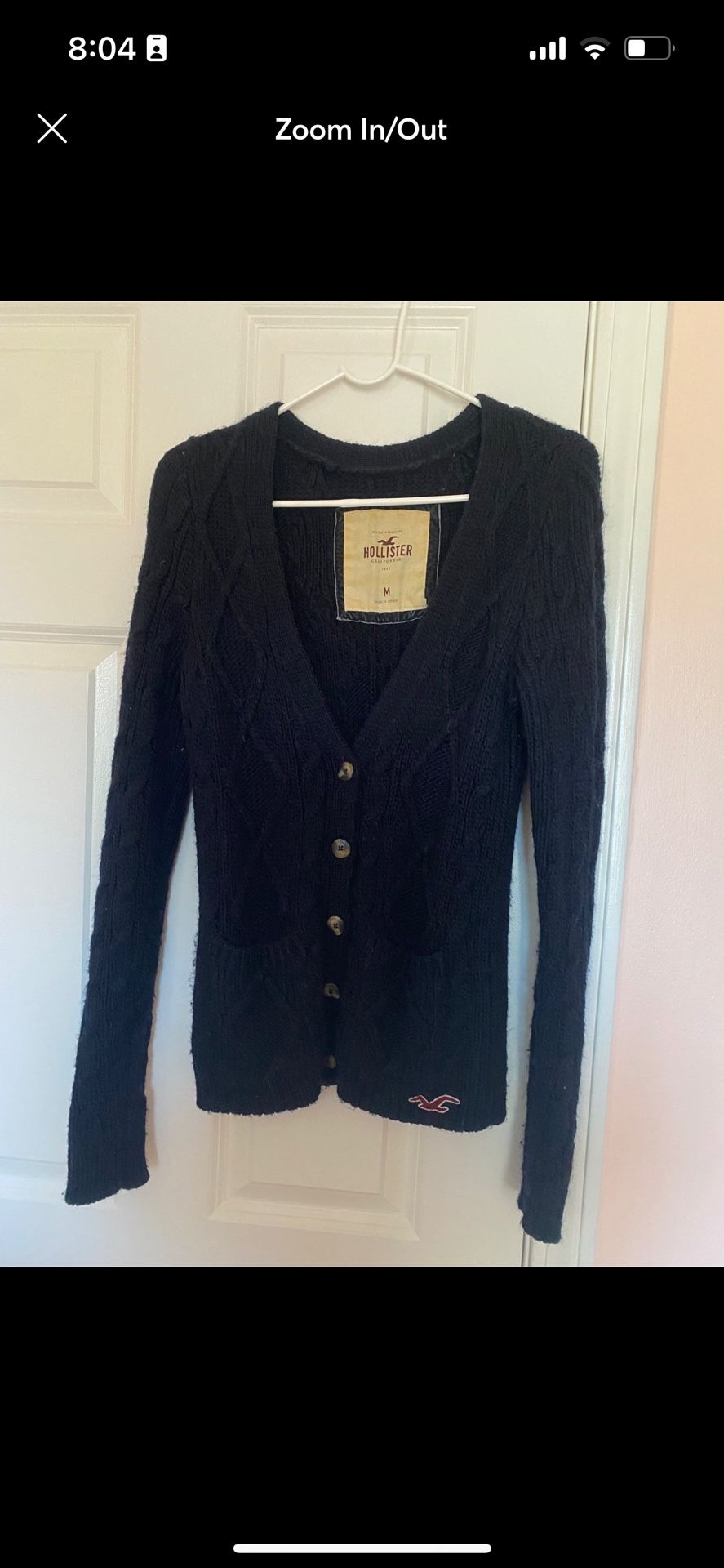 Hollister Cardigan Size M