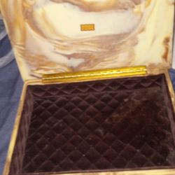 Jewelry Box Made From Crushed Glass $20