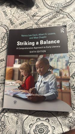 Striking a Balance :Sixth edition 