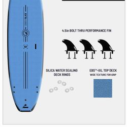 9ft Stormblade SSR MAXX Foam Surfboard