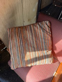 2 rustic mid century warm throw pillows