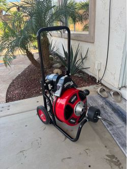Vevor Drain snake pipe cleaning machine / drain auger BRAND NEW / AUTOMATIC DRAIN PIPE CLEANING