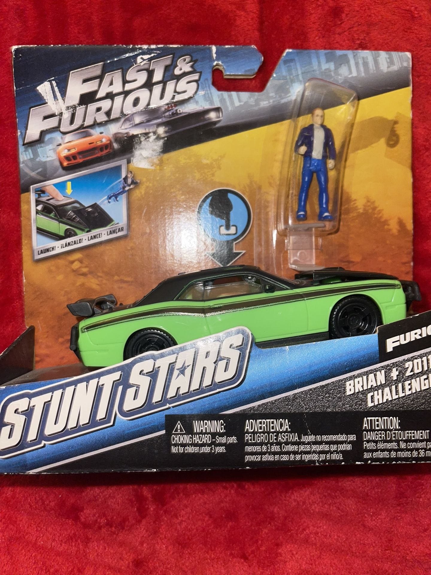Rare FF7 Brian + 2011 Dodge Challenger SRT8
