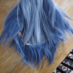 Blue Ombre Wig