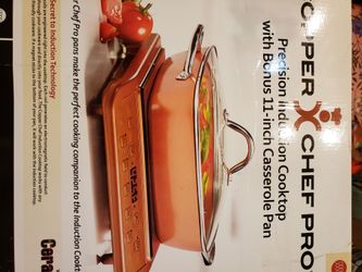 Induction burner and pan