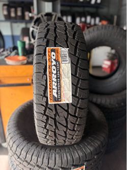 285/75/16 AT arroyo tires 🛞 $599