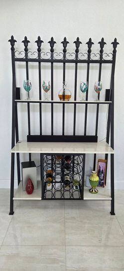 78" High Rought Iron Bar