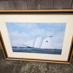 Edwin Forrest Sailboat Wall Art
