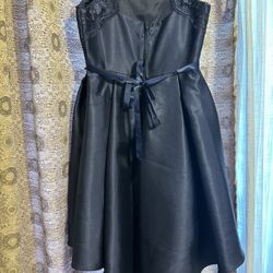 Navy Blue Dress Used 1 Time