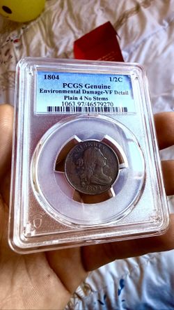 1804 Draped Bust Half Cent 