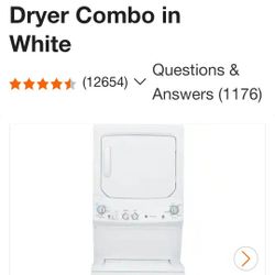 New Year Special  Stackable Washer/dryer