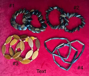 Wood Bracelets