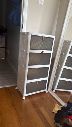 4 Tier Stacking Storage Bins with Lid