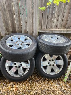 20 inch wheels with tires Yukon Sierra Tahoe Silverado