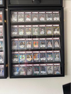 Display case for sports cards Pokémon PSA bgs SGC Mariners Julio cal
