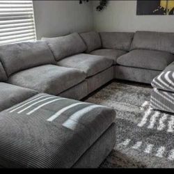 AWESOME BRAND NEW GREY SECTIONAL MODULAR 