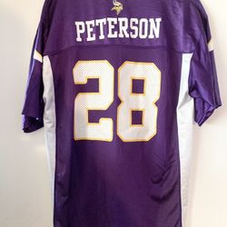 Minnesota Vikings NFL Peterson  Jersey Size XL