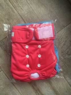 Medium size reusable dog pampers