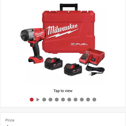 Brandnew 18 V fuel, Milwaukee impact