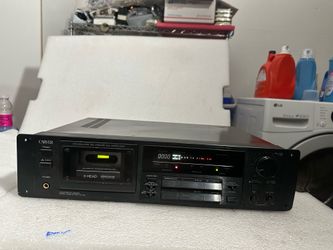 Carver TD-1700 3-HEAD Stereo Cassette Deck For Parts Repair