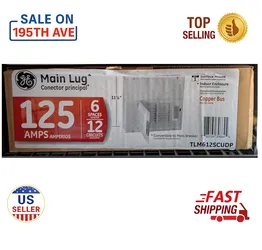 GE PowerMark Gold 125A 6-Space 12-Circuit Load Center TLM612SCUDP Indoor Main