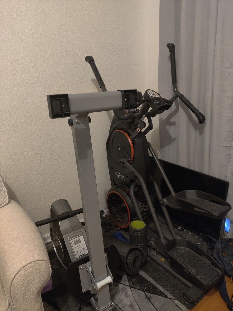 Bowflex Max Trainer And Sunny Rowing Machine