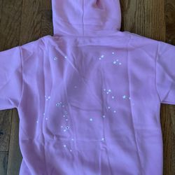 Pink Sp5der Hoodie Cheap 