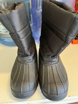 Men Winter Snow Boots- size 10