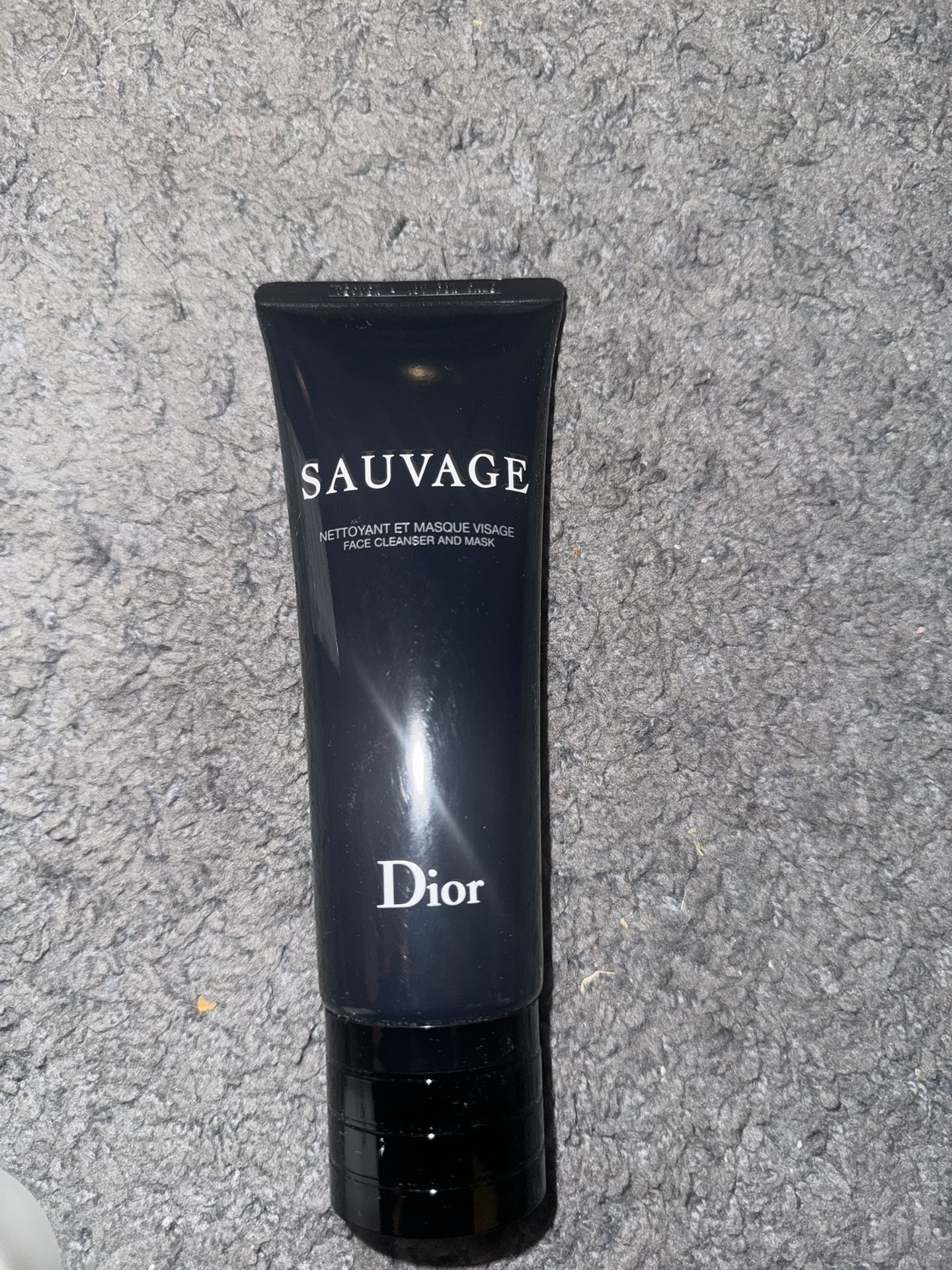Dior Sauvage face cleanser and mask