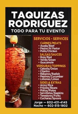 Taquiza Disponible Taco Catering Service