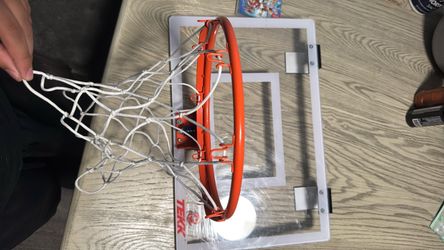 USED Tekk Pro Edition Monster Jam Mini Basketball Hoop - Over The Door
