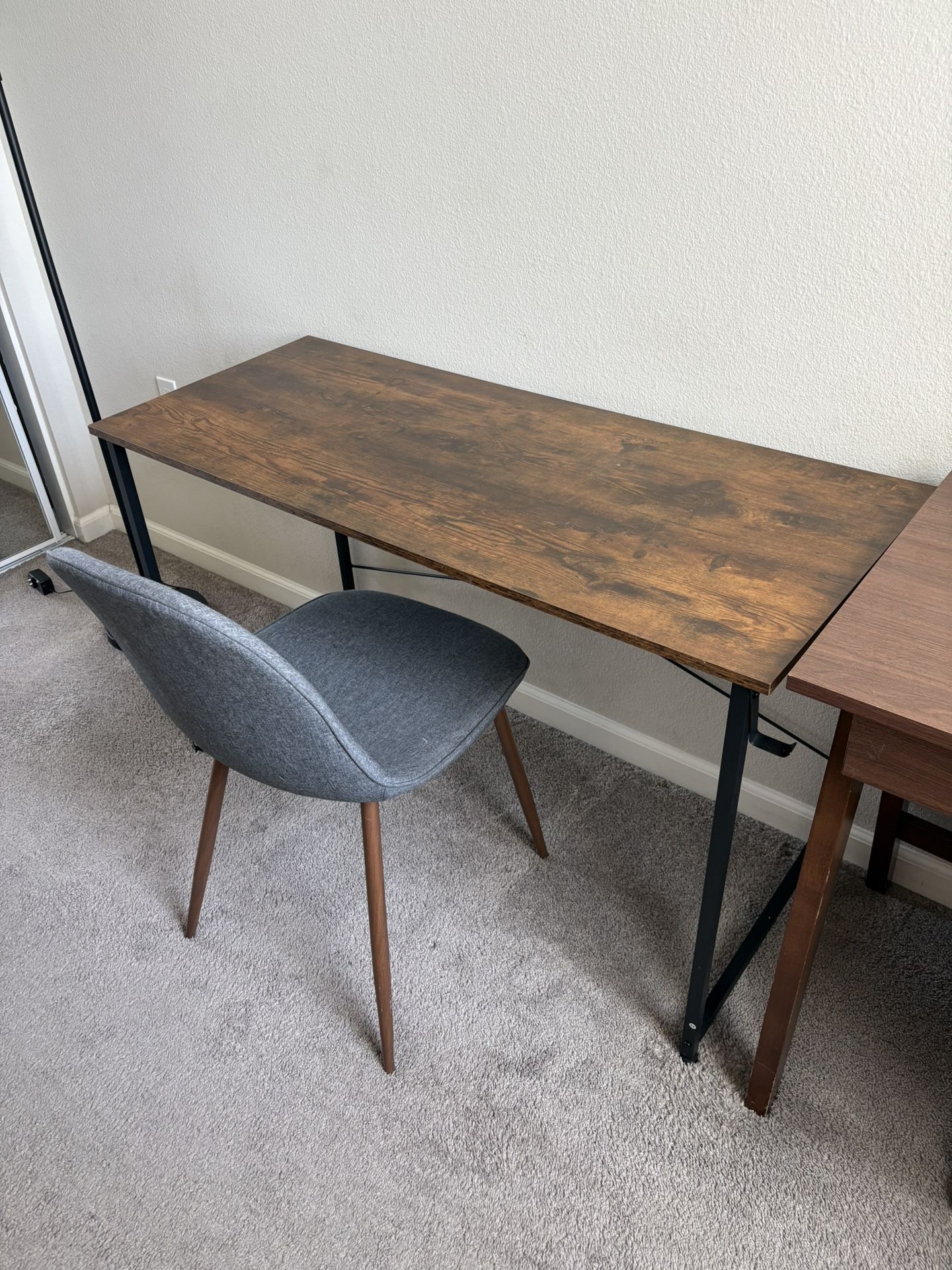 Desk And Chair