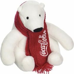NWT Coca Cola Arctic Polar Bear Plushie