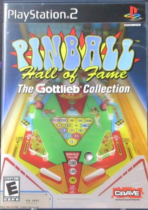 Pinball Hall Of Fame The Gottilieb Collection For PlayStation 2