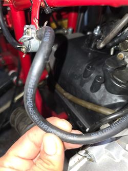 Black Rubber Fuel Hose EPA Compliant