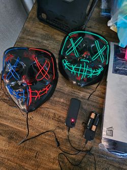 Holloween purge light masks