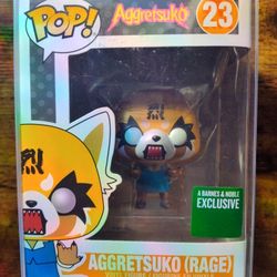 Aggretsuko Rage Funko #23 Barnes And Noble Exclusive